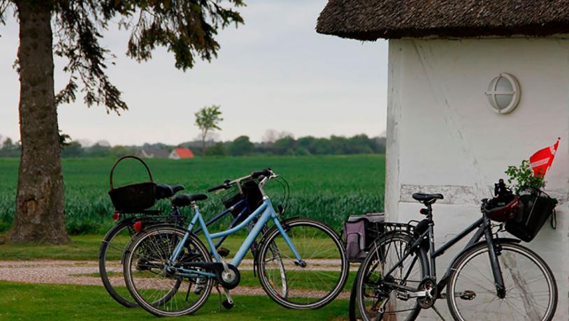 Cykler ved Jungshoved Præstegaard
