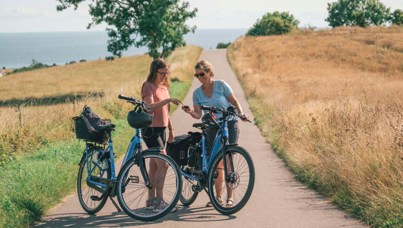 Feriepiloter på cykel