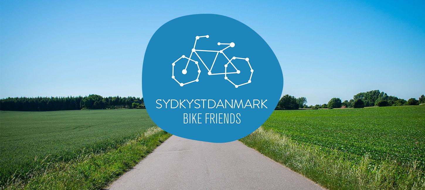 Bike Friends Logo med baggrund