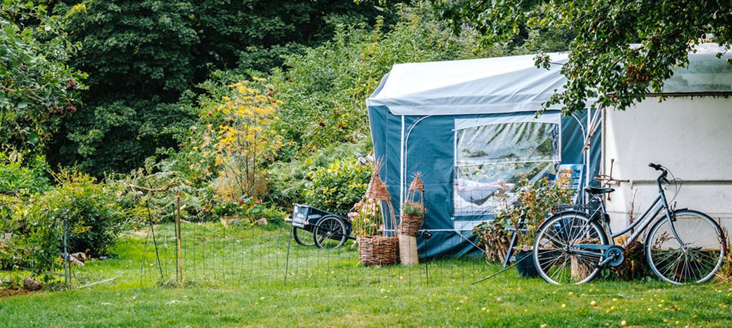 Camping på Møns Klint