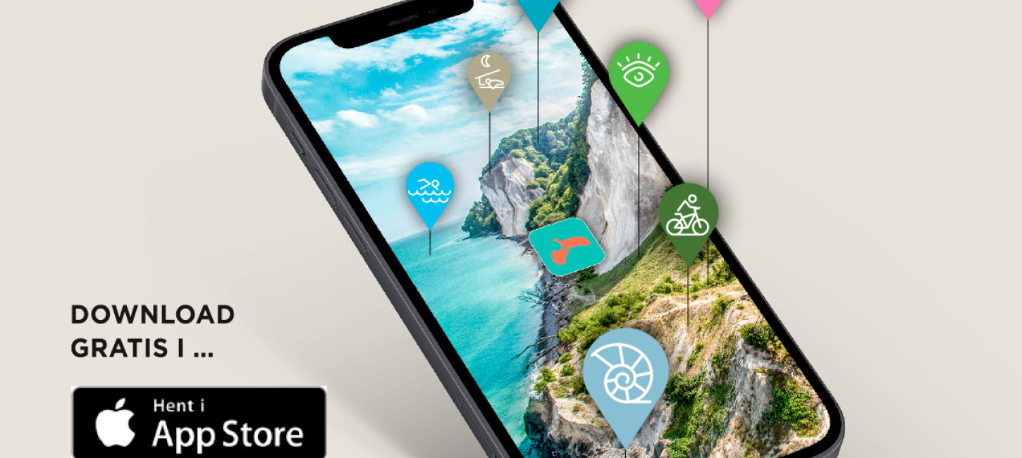 Oplev Møn app