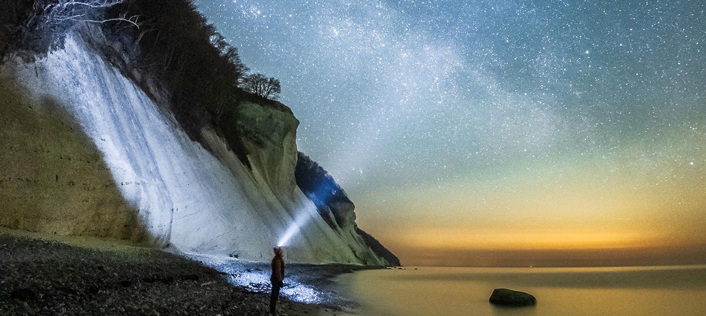 Dark Sky ved Møns Klint