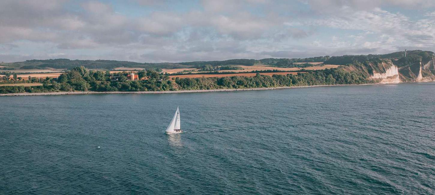 Møns Klint til havs