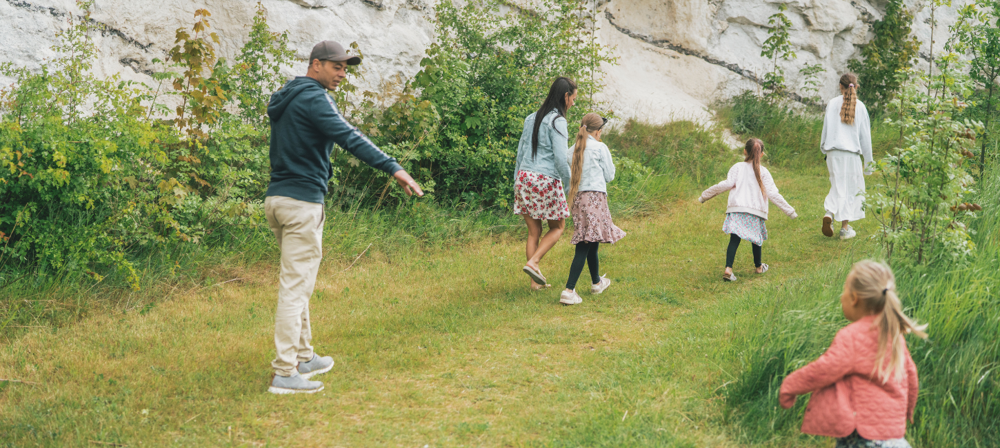 Familie på Stevns, natur
