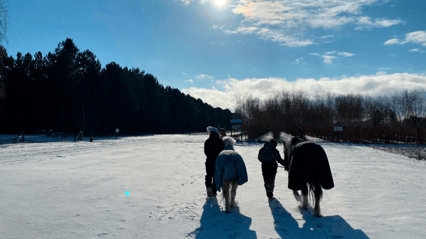 Ridetur på Feddet
