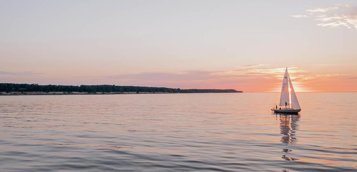 Feriepiloterne til havs - stevns klint