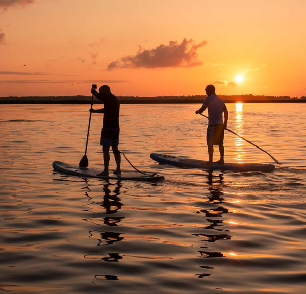 På SUP-board