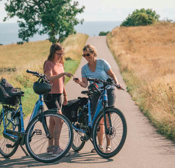 Feriepiloter på cykel