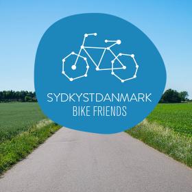 Bike Friends Logo med baggrund