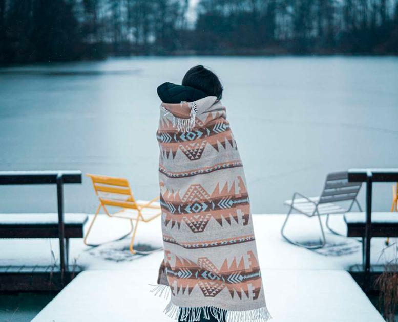 Vinter på Møn